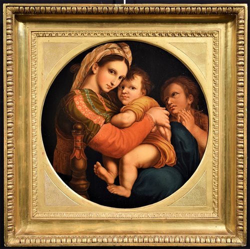 "Madonna della seggiola" da Raffaello
